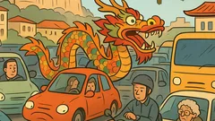 Ανέκδοτο: Πώς λέγεται στα κινέζικα το κυκλοφοριακό;