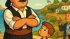 Ανέκδοτο: Παιδάκι ρωτάει κρητικό πατέρα «Σωβινισμός;»