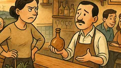 Ανέκδοτο: Πάει μια Λαρισαία σ' ένα μπαρ...