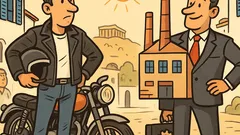 Ανέκδοτο: Ποιο είναι το αντίθετο του «μηχανόβιος»;