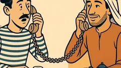 Ανέκδοτο: Ένας Γάλλος τηλεφωνεί στην Αραβία…