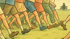 Ανέκδοτο: Τι έχει 24 πόδια και τρέχει;