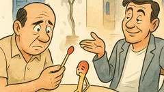 Ανέκδοτο: Αυτό το σπίρτο δεν ανάβει...