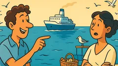 Ανέκδοτο: Βλέπεις αυτό το πλοίο;