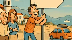 Ανέκδοτο: Ποια η καλύτερη πινακίδα στη Λάρισα;