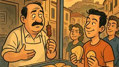 Ανέκδοτο: Τι τρως με το ζόρι;