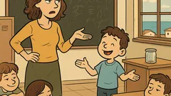 Ανέκδοτο: Η δασκάλα λέει στον Τοτό…