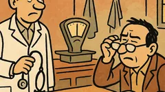 Ανέκδοτο: «Γιατρέ, πιστεύω πως έχω μυωπία!»